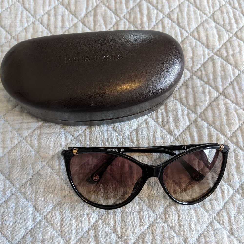Sunglasses with hard case